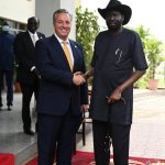 U.S. Center for Diplomacy Welcomes South Sudan President to United States