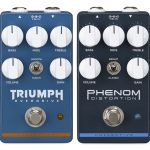 Wampler debuts $99 Collective Series with Triumph overdrive and Phenom distortion pedals