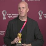 Memorial to American writer Wahl placed at World Cup game