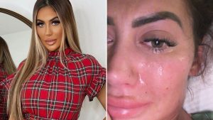 Chloe Ferry breaks down in tears over family tragedy one year on