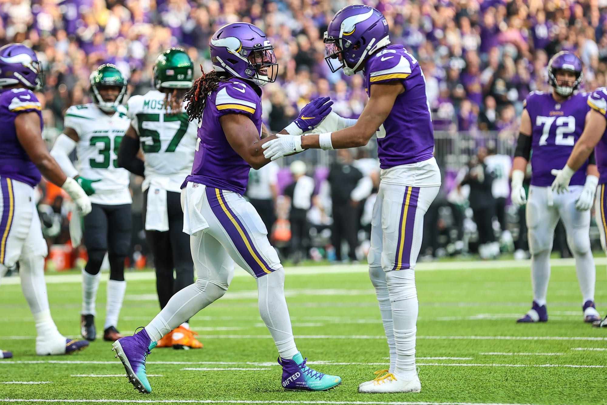 Vikings RB calls out NFL for hypocritically fining him over viral celebration