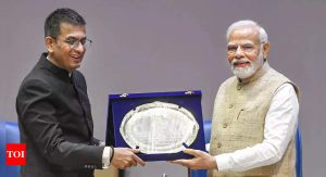 Tech must make justice accessible to all: PM Modi, CJI Chandrachud on same page