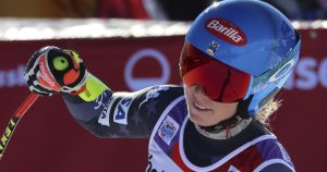 Shiffrin takes win No. 77 to move within 5 of Vonn’s record