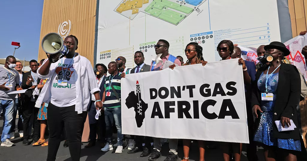 Climate activists call on countries to stop funding new gas projects in Africa