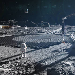 NASA, ICON Advance Lunar Construction Technology for Moon Missions