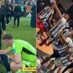 Martinez pokes fun at Kylian Mbappe during Argentinas dressing room celebrations | WATCH