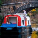 Canal boat home called Wiggles which looks like a tube train can be yours for £20,000