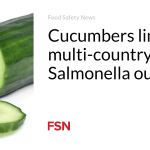 Cucumbers linked to multi-country Salmonella outbreak