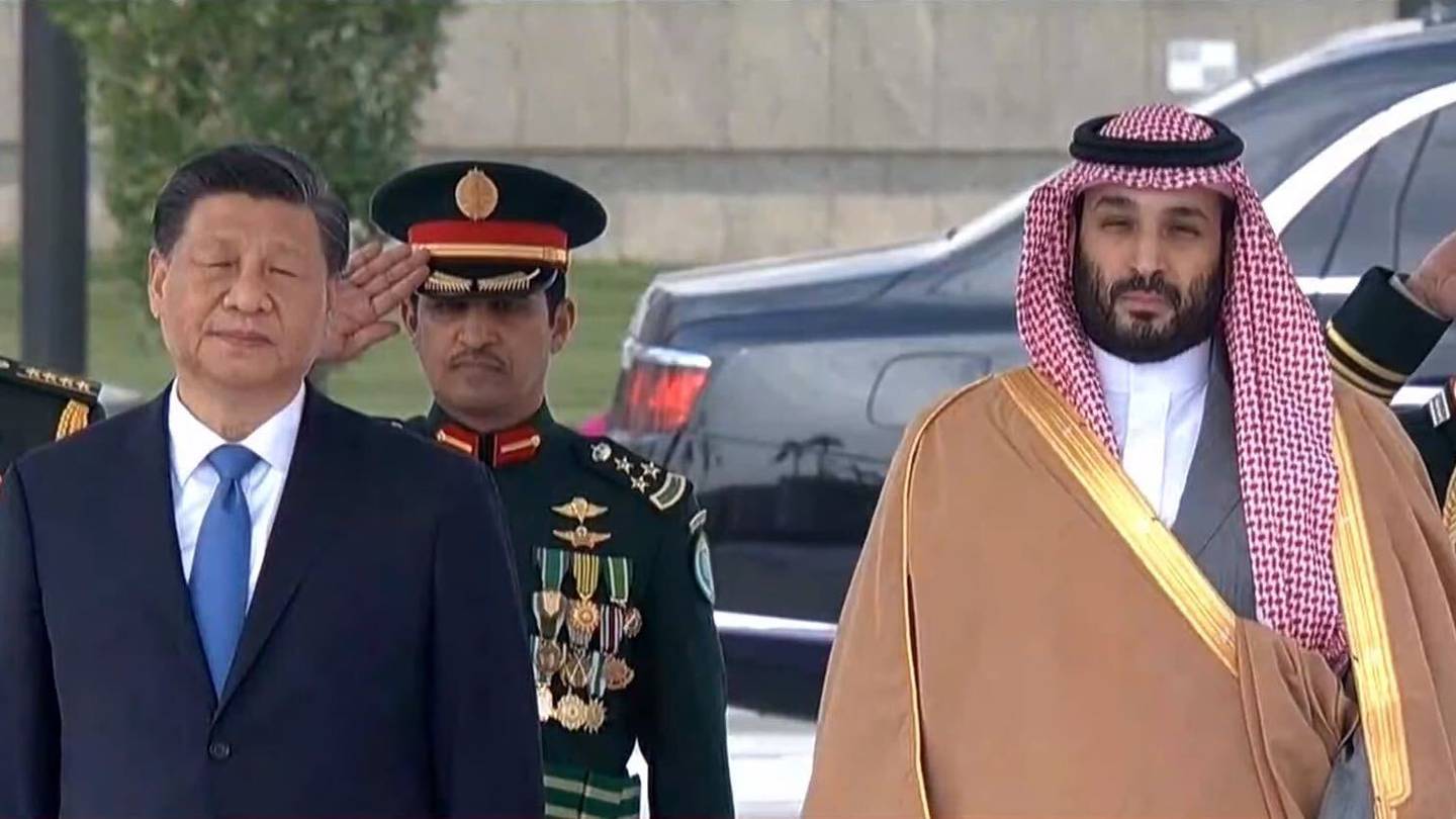 Chinese President Xi Jinping meets Saudi Crown Prince Mohammed bin Salman