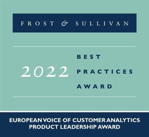 SANDSIV awarded 2022 Product Leader in European VoC Industry by Frost & Sullivan