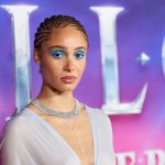 Adwoa Aboah Does Goddess Style in an Icy Blue Naked Dress—Photos