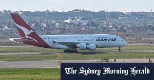 Qantas flight makes emergency landing in Azerbaijan after fault indicator