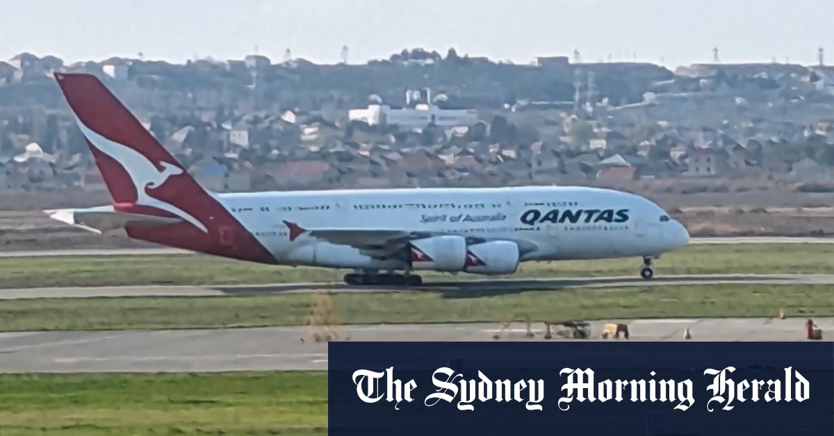 Qantas flight makes emergency landing in Azerbaijan after fault indicator