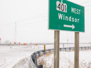 Winter storm chaos continues with 401 closures Saturday morning