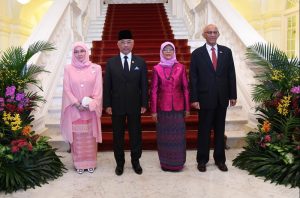 Agong hopes Malaysia-Singapore ties continue to flourish