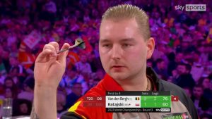 Dimitri Van Den Bergh pins big bull finish | Video | Watch TV Show | Sky Sports