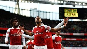 Premier League : Arsenal extend lead at the top as Man City slip in title race