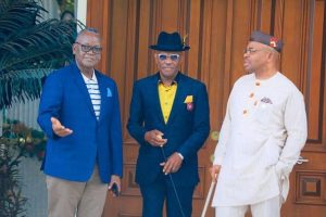 BREAKING: Gov. Udom in closed-door meeting with Wike, G5 over Tinubu