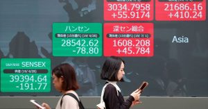 Asia shares skid on China woes, yen hits 6-month high