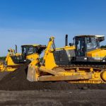 Two new Dressta crawler dozers feature redesigned cabs and high torque