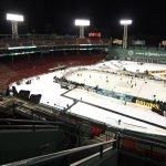 The Bruins and Penguins arrived for the Winter Classic in the best way possible