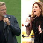 Cody Simpson and Delta Goodrem dazzle in pre-match entertainment ahead of AFLW grand final