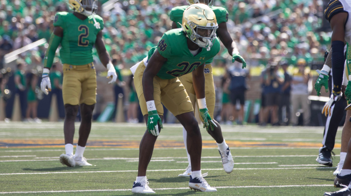 Notre Dame CB Benjamin Morrison Named An ESPN Freshman All-American