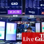 Markets rally as US jobs report beats forecasts; UK house prices drop again – business live