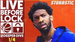 NBA DFS Deeper Dive & Live Before Lock (Wednesday 1/4/22) | DraftKings & FanDuel NBA Lineups