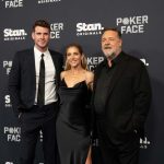 Russell Crowe, Liam Hemsworth & Elsa Pataky Host “Poker Face” Premiere