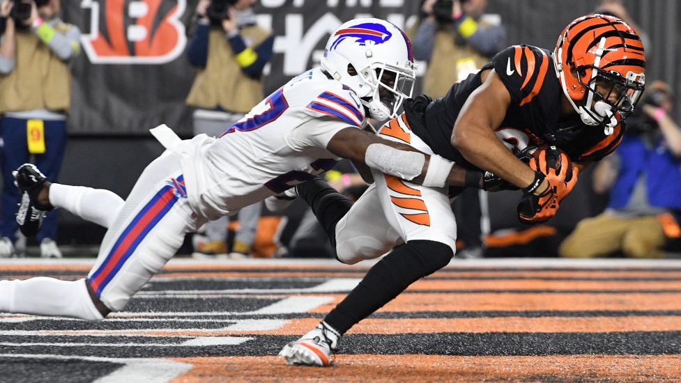 Statistics from Monday night’s Bills-Bengals game will not be counted