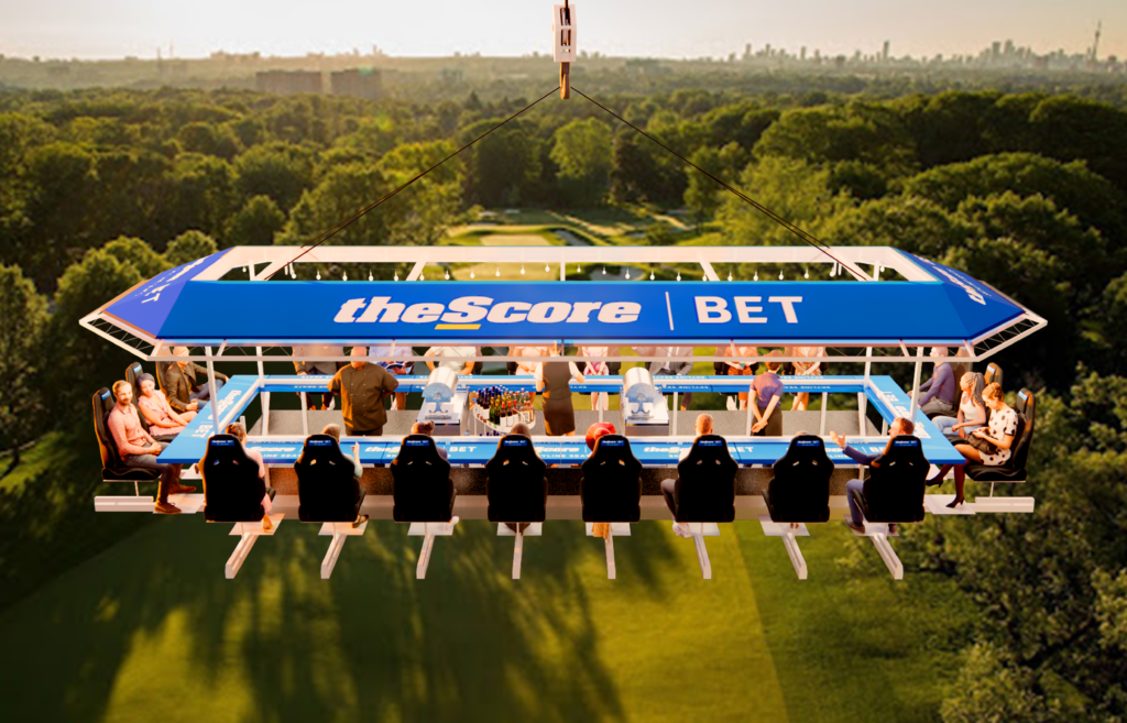 theScore Bet Gives RBC Canadian Open Viewers Unprecedented Viewpoint With Skyline Seats