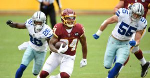 Dallas Cowboys at Commanders: RBs Antonio Gibson & Jaret Patterson Moved by Washington