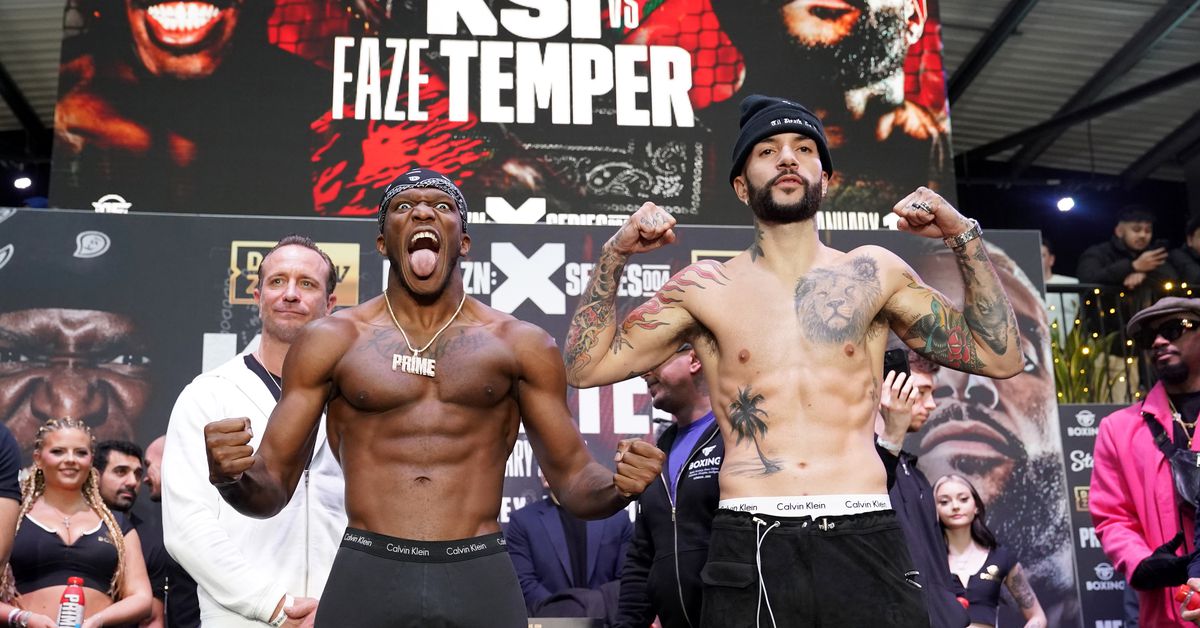 KSI vs. Temperrr Results: Misfits Boxing 4