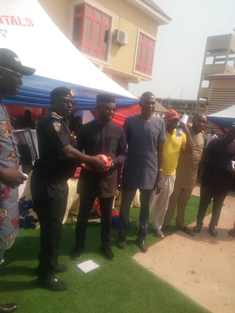 Enugu State Fire Service applauds Gov Ugwuanyi over donation of free fire ball  extinguishers.