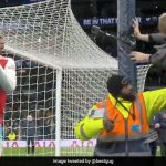 Arsenal Goalkeeper Aaron Ramsdale ‘Kicked’ By Fan After Clash With Spurs Richarlison. Watch