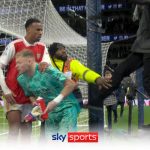 Fan kicks Arsenal’s Aaron Ramsdale after North London derby with Spurs