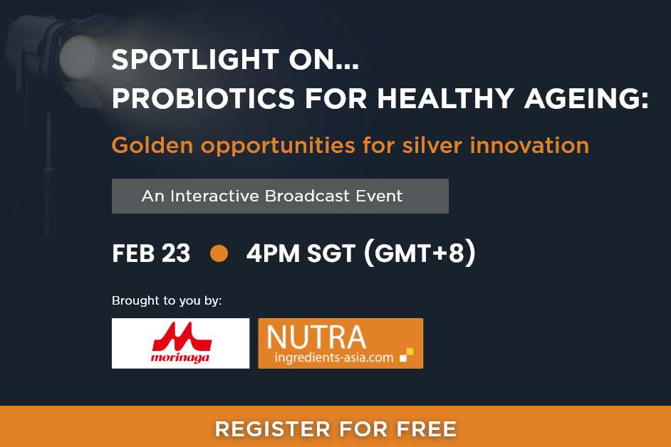 Probiotics for Healthy Ageing: Join our FREE broadcast event as we explore golden opportunities for silver generation innovation