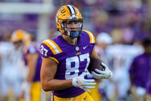 West Virginia Signs LSU Tight End Transfer Kole Taylor