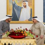 King of Bahrain receives UAE President at his residence in Abu Dhabi