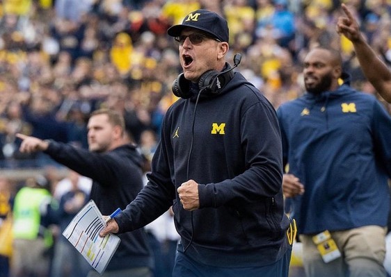 Michigan President Santa Ono and Football Head Coach Jim Harbaugh Once Again Confirm He Is Staying With Michigan