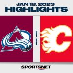 NHL Highlights | Avalanche vs. Flames