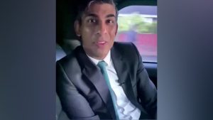 UK Prime Minister Rishi Sunak fined for not wearing seatbelt