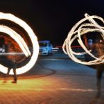 Fire dancers light up the sky for SPCA