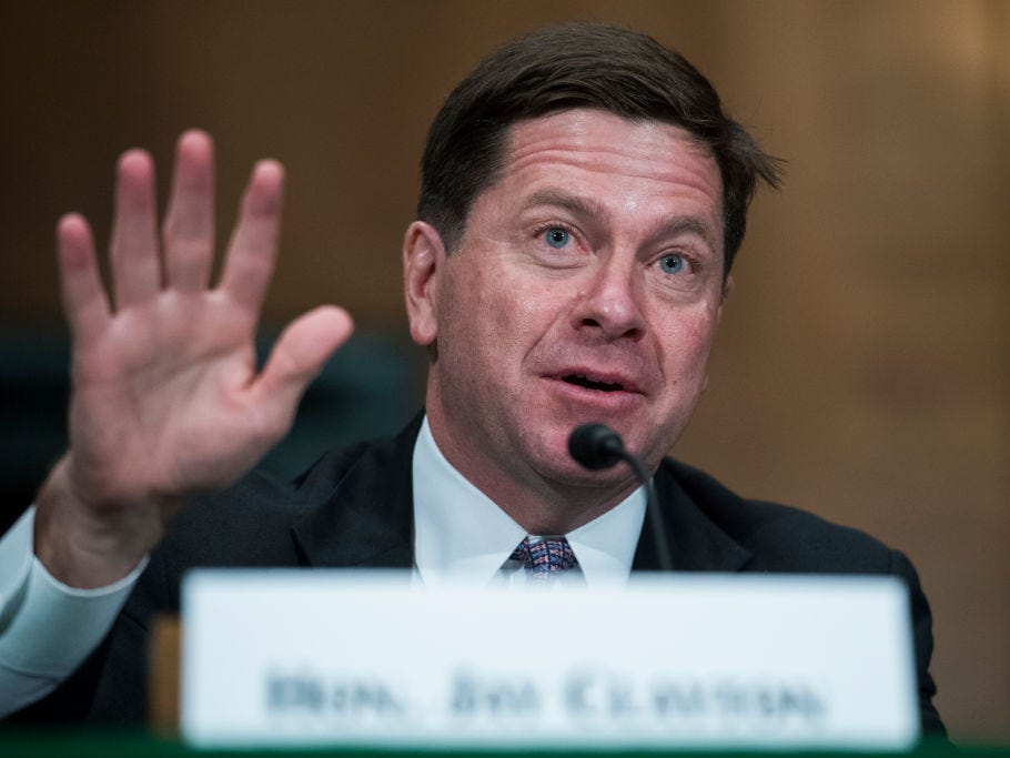 Former SEC chair Jay Clayton says he’s optimistic about crypto in the wake of FTX’s collapse — and breaks down 3 ways regulation can deter bad behavior