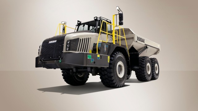 Rokbak haulers make North American trade show debut at CONEXPO