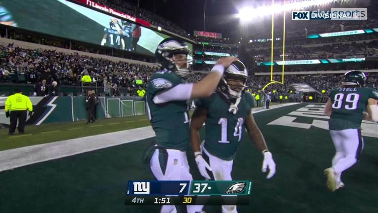 Kenneth Gainwell’s stunning solo touchdown seals dominant Philadelphia Eagles win | Video | Watch TV Show | Sky Sports