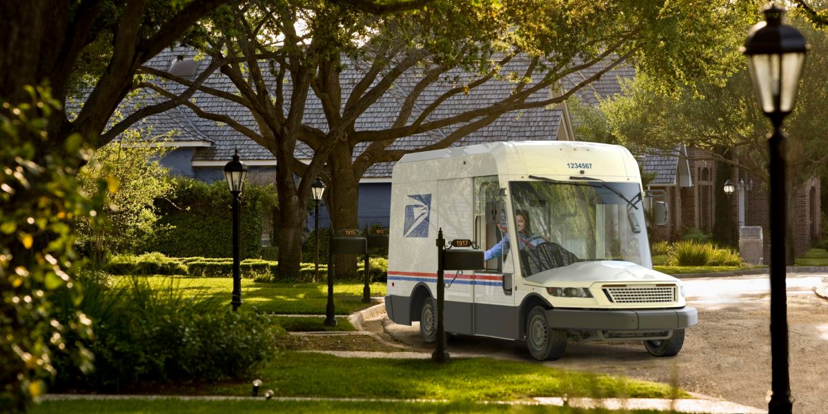 The US Postal Service is finally getting EVs