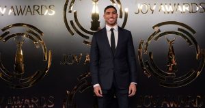 Morocco’s Hakimi receives Best Arab Sportsman award