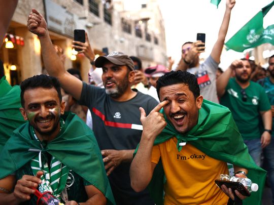 Saudi Arabia to mark Wednesday as public holiday in celebration of Fifa World Cup victory